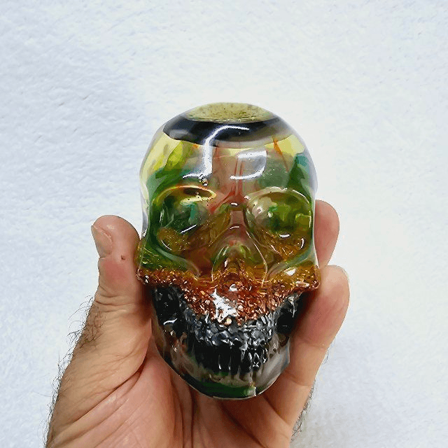 Orgonite crâne