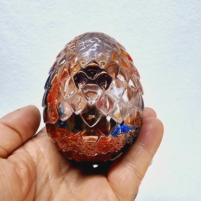 Orgonite Lampe  Œuf de dragon 