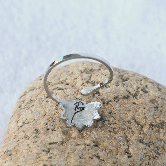 Bague  fleur de lotus