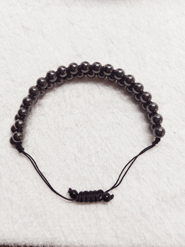 Bracelet double en hématite