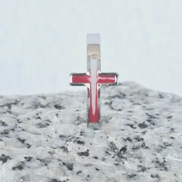 Bague croix chrétienne