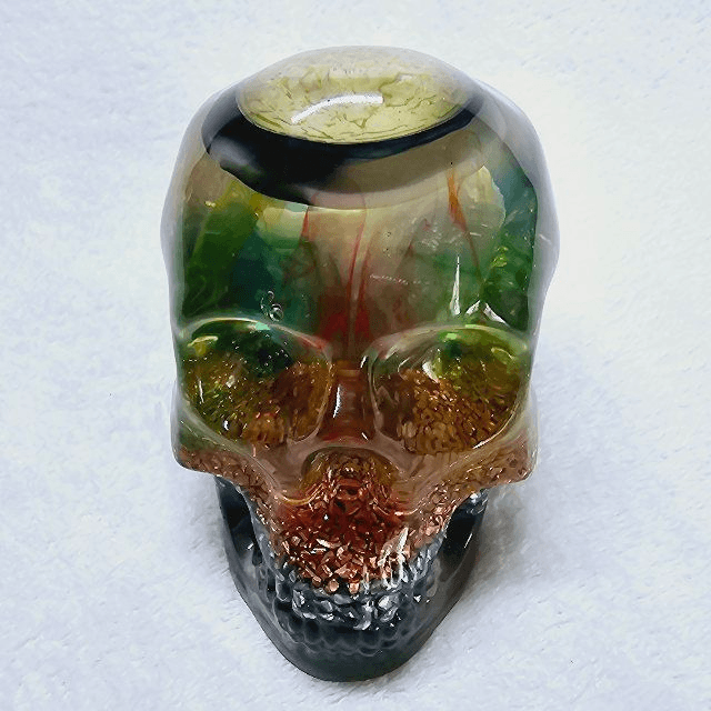 Orgonite crâne