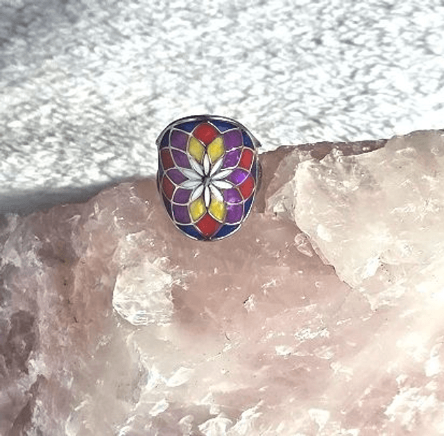 Bague graine de vie    