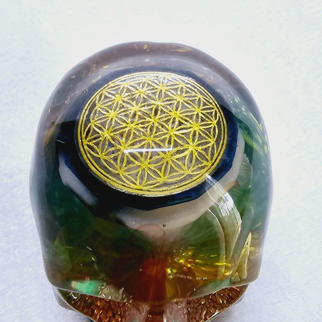Orgonite crâne