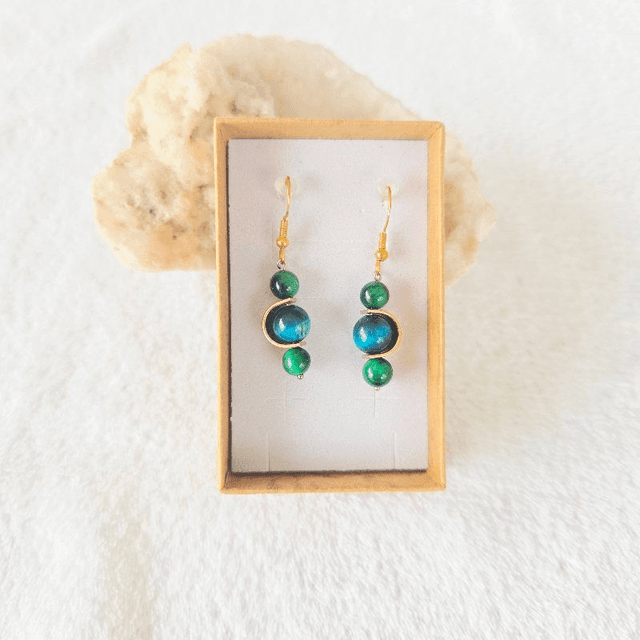 Boucles d&#039;oreilles perles