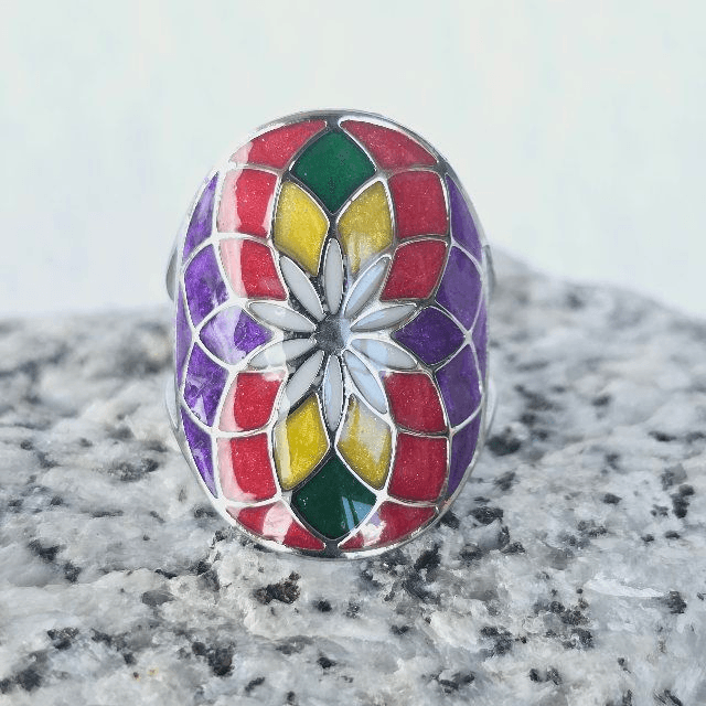 Bague graine de vie 