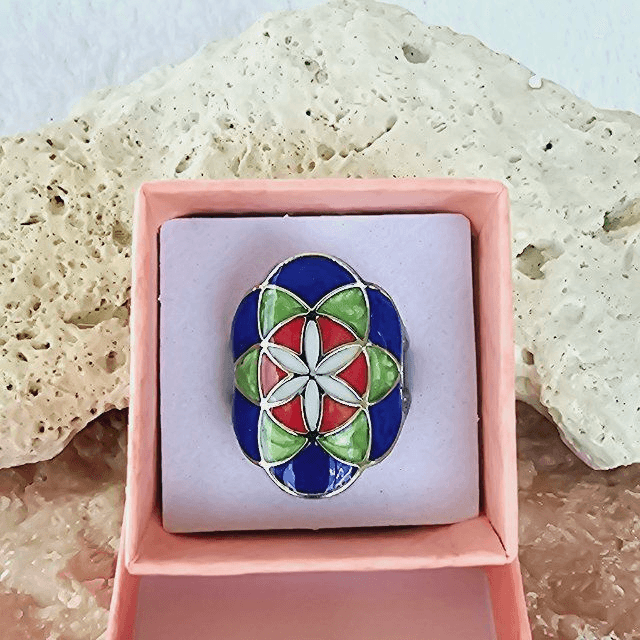 Bague graine de vie  