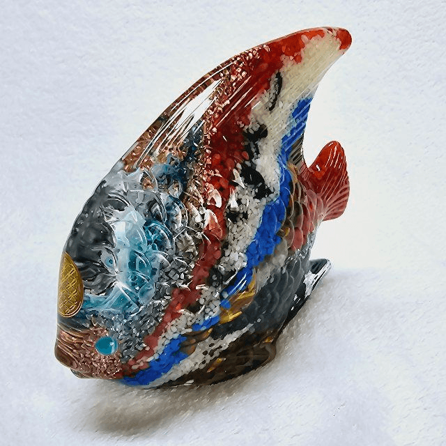 Orgonite poisson ange