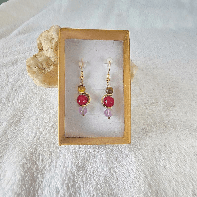 Boucles d&#039;oreilles perles